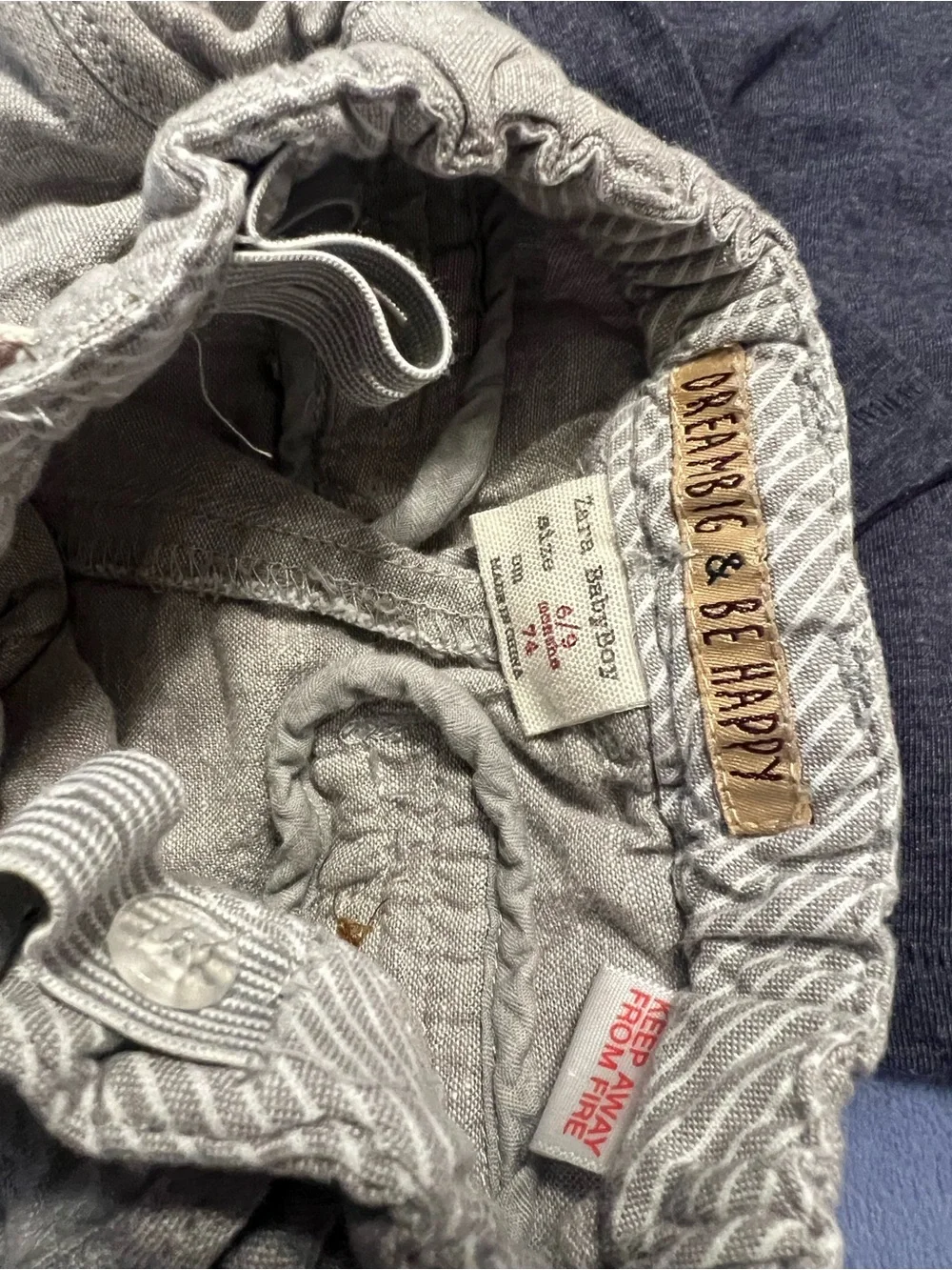 Zara baby boys 6-9 months 4 piece clothing bundle sweatshirt shirt pants